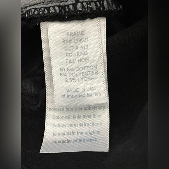 NEW ~ Frame ~ Denim Le Color Rip Jeans 27 - Picture 6 of 8